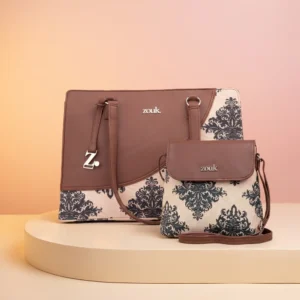 Multicolor Mandala Print Amalia Daypack & Flap Sling Bag Combo