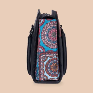 Hannah Office Bag - Multicolor Mandala Print