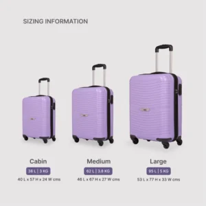Lilac Zoya Trolley Bag